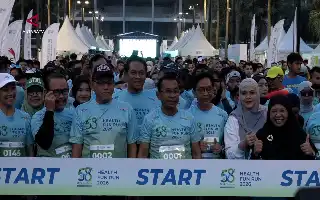 Peringati HUT ke-58, BPJS Kesehatan Gelar Fun Run di Gelora Bung Karno