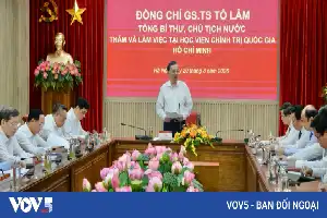 Sekjen To Lam Instruksikan Penguatan Peran Akademi Politik Nasional Ho Chi Minh Menuju 2030