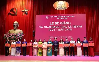 Akademi Politik Nasional Ho Chi Minh Kukuhkan 196 Lulusan Magister dan Doktor Angkatan Pertama 2026