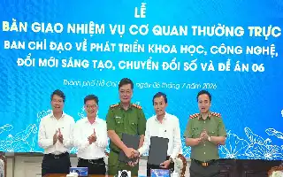 Kepolisian Kota Ho Chi Minh Resmi Ambil Alih Peran Badan Tetap Komite Pengarah Transformasi Digital