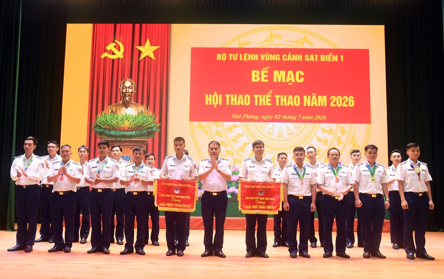Komando Wilayah Penjaga Pantai 1 Resmi Tutup Festival Olahraga 2026