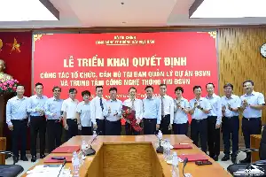 Perkuat Transformasi Digital, Kereta Api Vietnam Resmikan Unit Manajemen Proyek dan Pusat TI Baru