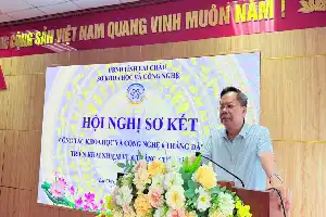 Perkuat Inovasi dan Transformasi Digital, Departemen Iptek Lai Chau Petakan Strategi Akhir Tahun 2026