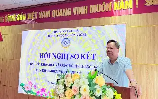 Perkuat Inovasi dan Transformasi Digital, Departemen Iptek Lai Chau Petakan Strategi Akhir Tahun 2026