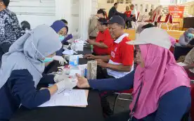 Dekatkan Layanan ke Masyarakat, Pemkot Yogyakarta Gelar Cek Kesehatan Gratis di Alun-Alun Selatan