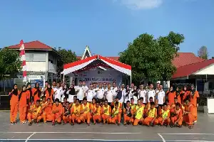 Memupuk Nasionalisme, Rutan Kelas IIB Tanjungbalai Karimun Gelar Pekan Olahraga bagi Warga Binaan