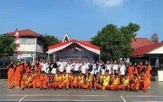 Memupuk Nasionalisme, Rutan Kelas IIB Tanjungbalai Karimun Gelar Pekan Olahraga bagi Warga Binaan