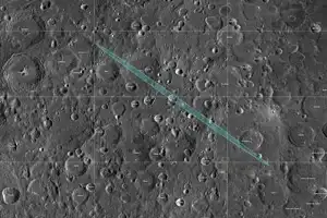 Misi Antariksa Danuri Berhasil Abadikan Lokasi Benturan Roket Falcon 9 di Bulan