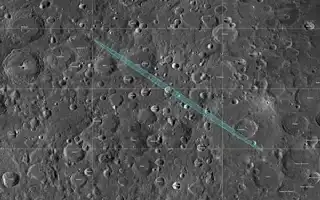 Misi Antariksa Danuri Berhasil Abadikan Lokasi Benturan Roket Falcon 9 di Bulan