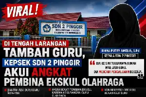 Sikapi Isu Rekrutmen Guru Baru, Kepala SDN 2 Pinggir Tegaskan Hanya Tunjuk Pembina Ekskul Olahraga