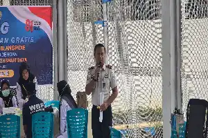 Tingkatkan Kesejahteraan Warga Binaan, Lapas Blangpidie Gelar Cek Kesehatan Gratis dan Donor Darah