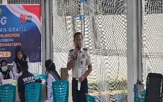 Tingkatkan Kesejahteraan Warga Binaan, Lapas Blangpidie Gelar Cek Kesehatan Gratis dan Donor Darah