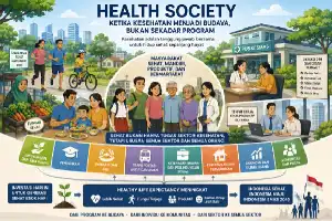 Mewujudkan 'Health Society': Reformasi Paradigma Kesehatan Nasional Menuju Indonesia Emas 2045