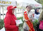 Sambut HUT RI ke-81, Rumkit Bhayangkara Palangka Raya Gelar Layanan Kesehatan Gratis di Area CFD