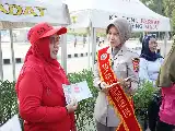 Sambut HUT RI ke-81, Rumkit Bhayangkara Palangka Raya Gelar Layanan Kesehatan Gratis di Area CFD
