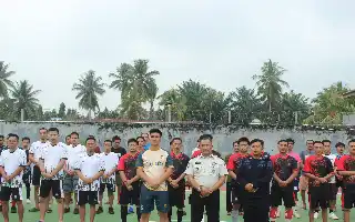 Pererat Kebersamaan, Rutan Kelas IIB Manna Buka Pekan Olahraga dan Seni HUT RI ke-81