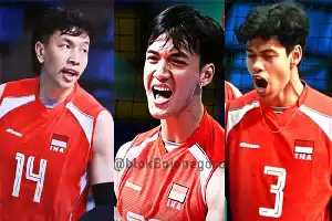 Timnas Voli Putra Indonesia Melaju ke Semifinal AVC Men's Volleyball Cup 2026 Usai Taklukkan Oman 3-1