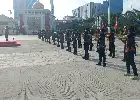 Tingkatkan Stamina dan Solidaritas Pelayanan, Personel Polresta Balikpapan Rutin Olahraga Jumat Pagi