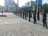 Tingkatkan Stamina dan Solidaritas Pelayanan, Personel Polresta Balikpapan Rutin Olahraga Jumat Pagi
