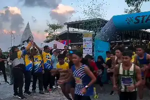 Dorong Gaya Hidup Sehat dan Ekonomi Rakyat, IKA ITS Balikpapan Sukses Gelar 'Run with Spirit'
