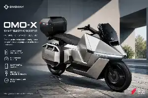 Teknologi Setara Mobil, Motor Listrik OMO-X Meluncur dengan Jarak Tempuh hingga 260 Km
