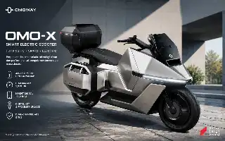 Teknologi Setara Mobil, Motor Listrik OMO-X Meluncur dengan Jarak Tempuh hingga 260 Km