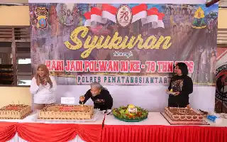HUT ke-78 Polwan, Polres Pematangsiantar Perkuat Sinergitas Lewat Olahraga dan Syukuran