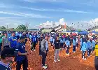 Pererat Sinergi, BRI Tanjungpinang Sukseskan Donor Darah dan Olahraga Bersama HUT ke-68 Lanud RHF