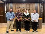Lobi Pusat, Bupati Natuna Dorong Percepatan Infrastruktur Olahraga, Geopark, dan Jalan Inpres