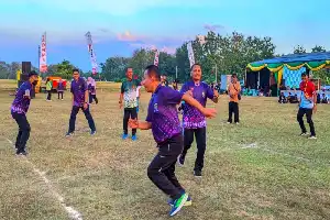 Lewat Program Bahana Bersahaja, Pemkab Madiun Gairahkan Kembali Olahraga Tradisional Gobak Sodor