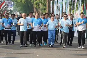 Diikuti Ribuan Peserta, Presisi Merdeka Run 2026 Sukses Dongkrak Ekonomi dan UMKM Jambi