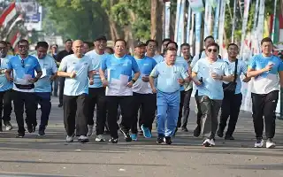 Diikuti Ribuan Peserta, Presisi Merdeka Run 2026 Sukses Dongkrak Ekonomi dan UMKM Jambi