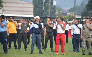 TNI-Polri dan Forkopimda Gelar Olahraga Bersama di SARAGA ITB Bandung