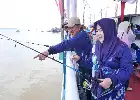 Semarakkan Hari Jadi Tanjab Barat, Ratusan Peserta Ramaikan Turnamen Mancing di WFC Kuala Tungkal