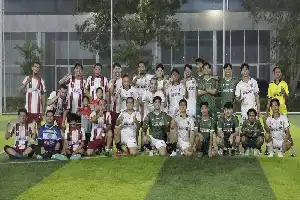 Pererat Sinergi, Pemuda LDII dan Muhammadiyah Gresik Gelar Laga Sepak Bola Persahabatan