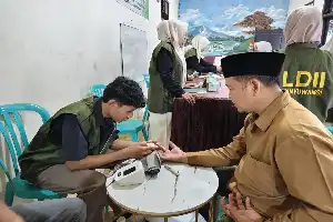 Deteksi Dini Penyakit Lansia, DPD LDII Banyuwangi Fasilitasi Layanan Kesehatan Gratis