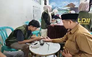 Deteksi Dini Penyakit Lansia, DPD LDII Banyuwangi Fasilitasi Layanan Kesehatan Gratis