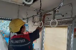 Tingkatkan Kualitas Udara, KAI Commuter Uji Coba Teknologi Nanoe X di KRL Lintas Bogor