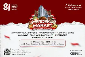 Sambut HUT ke-81 RI, Oakwood Grand Batam Gelar Pesta Kreatif Merdeka Market 2026