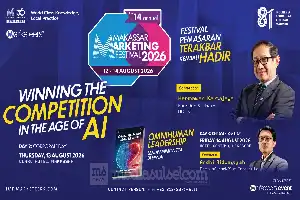 MCorp Gelar Makassar Marketing Festival 2026: Strategi Bisnis Unggul di Era Kecerdasan Buatan