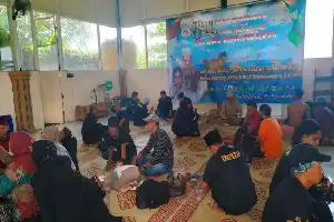 Peringati Haul Ponpes Aswaja, Ratusan Warga Gresik Manfaatkan Layanan Kesehatan Gratis