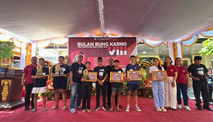 Desa Pemecutan Kaja Gelar Peringatan Bulan Bung Karno dengan Bakti Sosial Kesehatan Gratis Bersama RSUD Wangaya