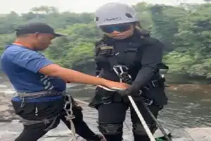 Menguji Nyali di Riam Merasap Bengkayang: Canyoneering Jadi Magnet Baru Wisata Ekstrem Kalimantan Barat