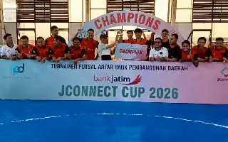 Turnamen Futsal JConnect Cup 2026 Jadi Ajang Perekat Kerja Sama Antar-Bank Pembangunan Daerah