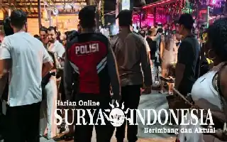 Jaga Keamanan Kawasan Wisata, Polres Badung Intensifkan Patroli Malam di Batu Bolong