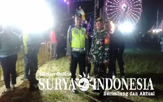 Pastikan Keamanan Hiburan Rakyat di Desa Pujungan, Bhabinkamtibmas Pupuan Perkuat Sinergi Kewilayahan