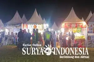 Pastikan Keamanan Hiburan Rakyat di Desa Pujungan, Polsek Pupuan Perkuat Sinergi Pengamanan