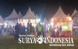 Pastikan Keamanan Hiburan Rakyat di Desa Pujungan, Polsek Pupuan Perkuat Sinergi Pengamanan