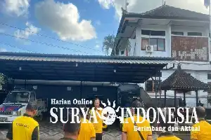 Jaga Kebugaran dan Soliditas, Polsek Kerambitan Rutinkan Agenda Olahraga Bersama