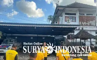 Jaga Kebugaran dan Soliditas, Polsek Kerambitan Rutinkan Agenda Olahraga Bersama